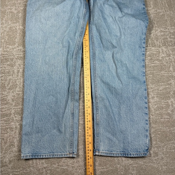 Abercrombie and Fitch The 90s Straight Ultra High Rise Jean Women Size 32/14s - Picture 5 of 7